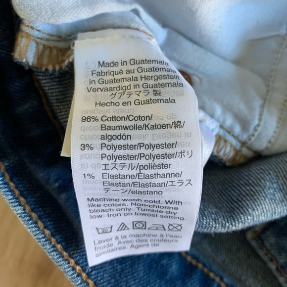 Madewell Button Front High Rise Denim Shorts - Size 23 - Picture 5 of 5